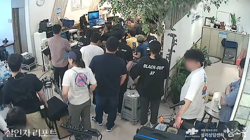 영화 촬영 - 살인자 리포트 촬영 현장2