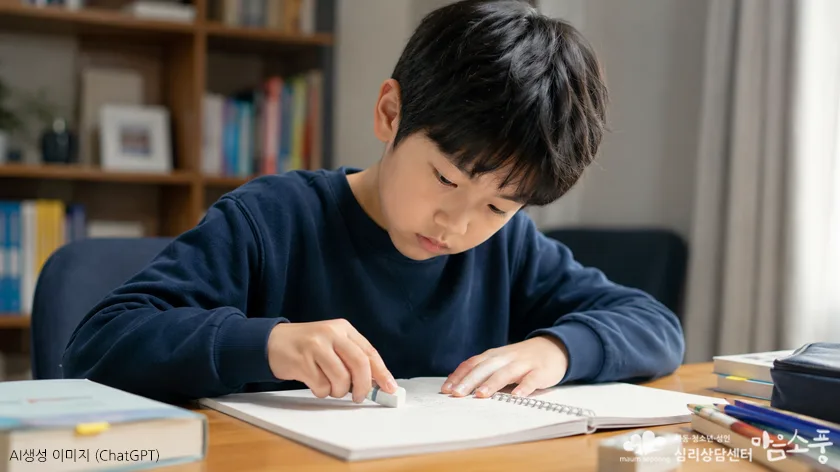 소아 강박의 일상 속 사례, 괜찮은데도 계속 다시 확인하게 되는 마음