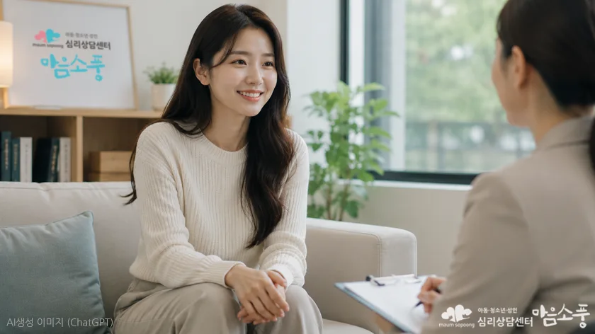 마음소풍과 함께, 관계 속 신뢰와 건강한 경계를 회복해갈 수 있습니다