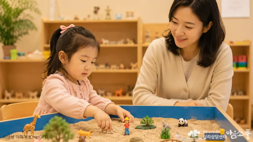 놀이치료는 어떻게 진행될까요?  안전한 치료적 관계 안에서 천천히 마음을 회복하는 과정